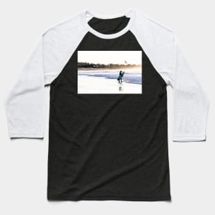 Surfing Narragansett Baseball T-Shirt